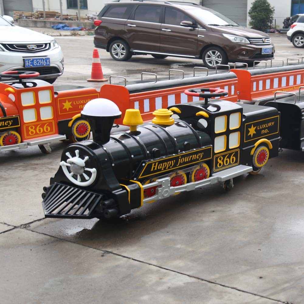 Amusement Park Train Ride